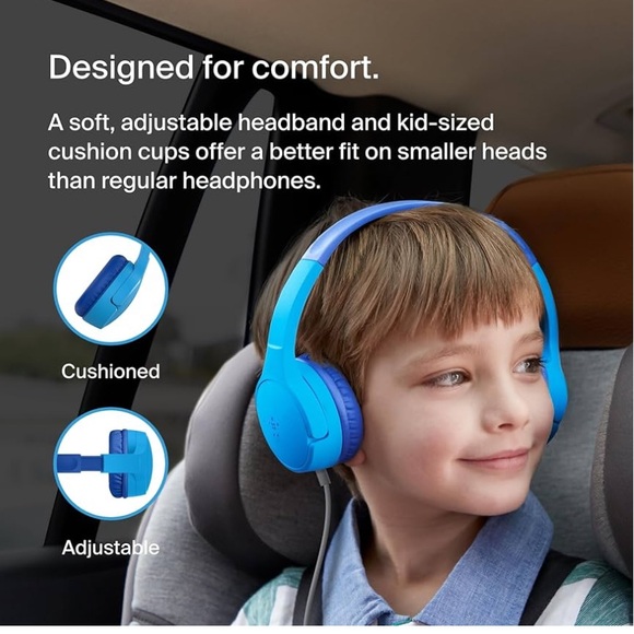 Belkin Soundform Mini Kids Wired Headphones 🎧 - Picture 4 of 8